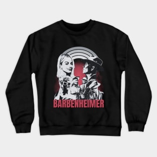 Vintage Barbenheimer, Comfort Colors Barbenheimer Crewneck Sweatshirt